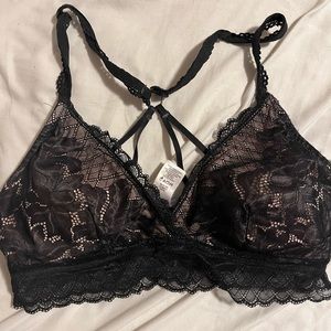 Maurice’s bralette black lace size small but runs more like medium